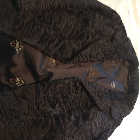 Jackets & Blazers - Swakara fur coat